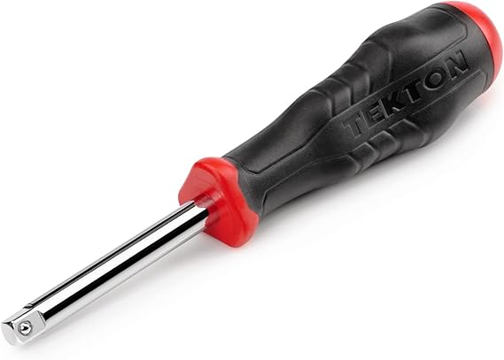 TEKTON 1/4 Inch Drive x 6.5 Inch High-Torque Spinner Handle | SHH03125 | 2.5 Inch Shank