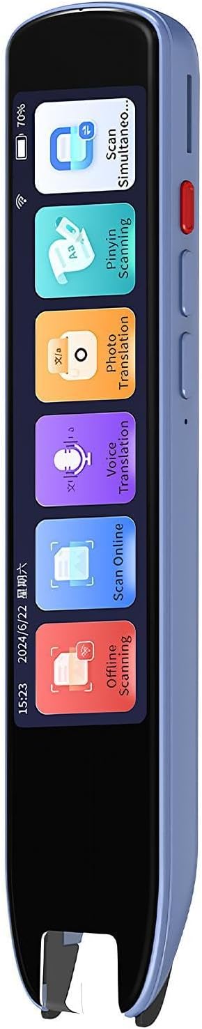 Translation Pen AI Smart Reading Portable Device | Language Translator Device for Children Adults Teachers Home Office School Classroom Education Learning Study Games Travel