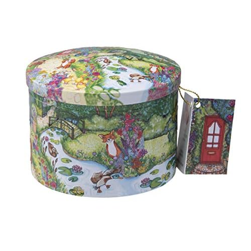 Gardiners of Scotland Handmade Fudge, Country Garden Dairy Cream Cream Fudge 7 Ounce Round Tin
