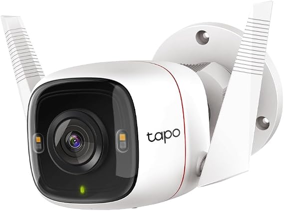 TP-Link Tapo C320WS WiFi Network Camera, Outdoor Camera, Security Camera, 2K, QHD, Illumination, Voice Call Capable,