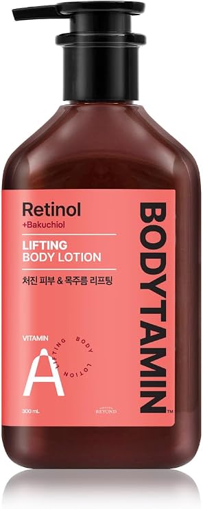 PASSION & BEYOND Bodytamin Retinol A Vitamini Bakuchiol Lifting Body Lotion Sıkılaştırıcı Losyon 300 ml
