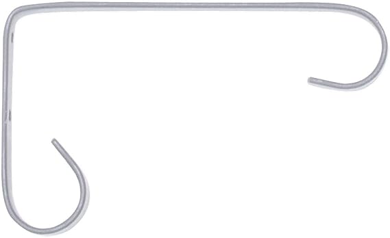 Panacea 85162 Hanging Plant Bracket, White, 6-Inch