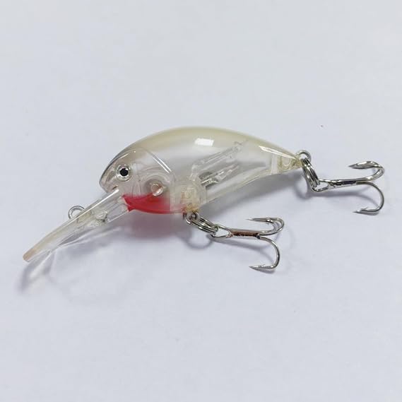 SEASKY 0.14oz Bass Lures with Crank Baits, Saltwater & Freshwater Crankbaits, Fishing Bait for Crappie & Bass Fishing, Top Water Bass Fishing Lures