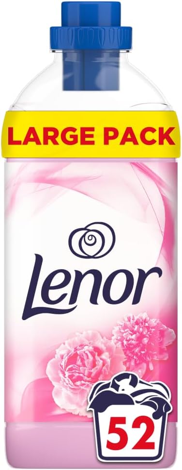 Lenor Fabric Conditioner Pink Blossom 52 Washes, 1.82l