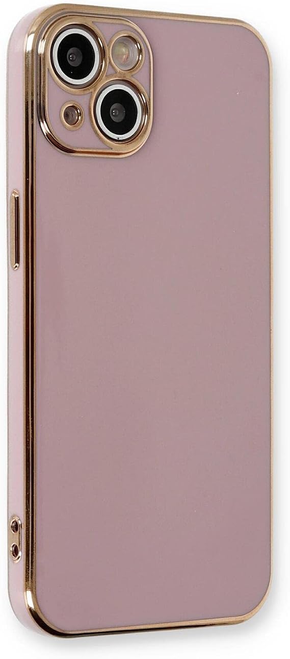 Microsonic Kılıf Apple iPhone 15 Plus için Olive Plated Lila [iPhone 15 Plus ile Uyumlu Kılıf - Lila]