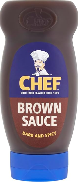 Chef Brown Sauce Squeezy 485g (17.1oz)