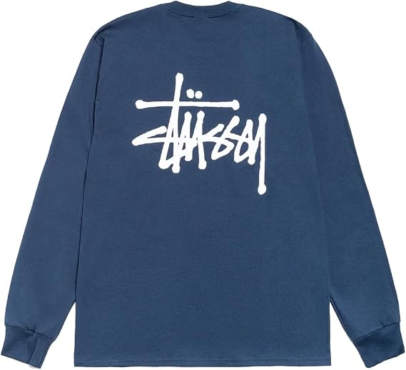 Stuxcy 1995000 BASIC LS TEE Long Sleeve Logo Print Tee Shirt Parallel Import