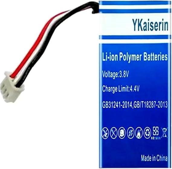 High Capacity Handheld Terminal Device Battery Compatible for Haike Compatible for Rubik's Cube H9 MF90 Changjietong Fu Baiqu Handheld Durable 2300mAh EPT852762-2S,with Professional Repair Tool Kit