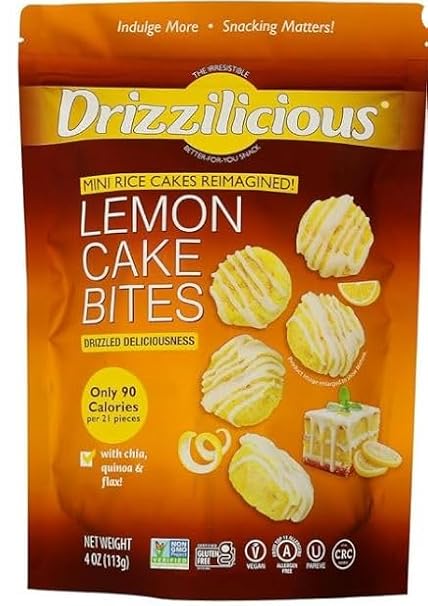 Drizzilicious Lemon Cake Bites (4oz)