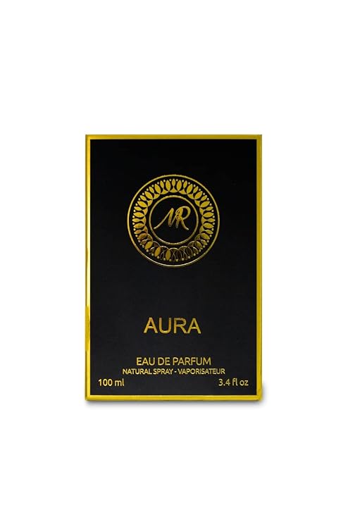 MR Aura Eau de Parfum for Men, 3.4 Fl Oz (100 ml), Long-Lasting Fragrance Spray