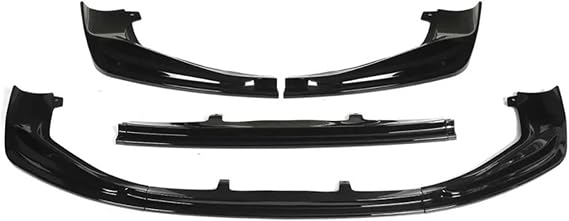 Car Front Bumper Lip Splitter For Lexus IS250/350/200T/300 AWD F-Sport 2014-2016 Front Bumper Lip Splitter Diffuser Spoiler Kit(Glossy Black)