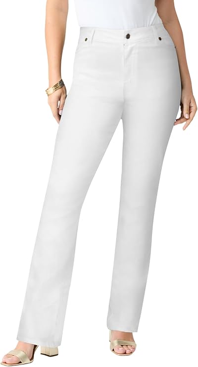 Roaman's Invisible Stretch Iconic Bootcut Jean