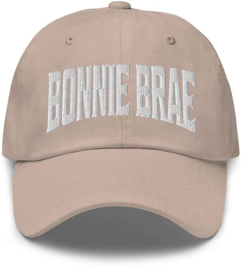 Bonnie Brae Baseball Cap Bonnie Brae Dad Hat Illinois IL Hat Embroidered Souvenir