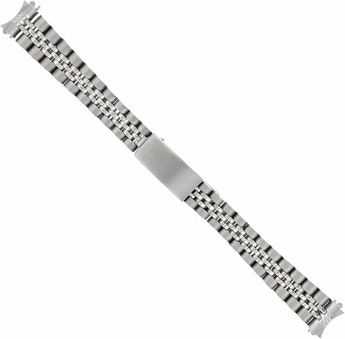 Ewatchparts 13mm Jubilee Watch Band Bracelet Compatible With Ladies Rolex Datejust 6517 6917 69173 Stainless Steel