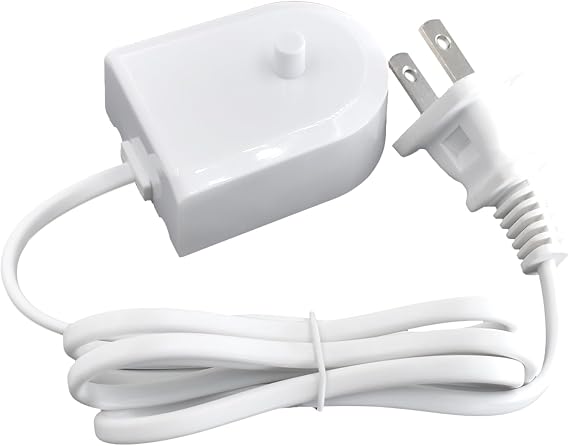 Charger Base for Philips Sonicare Electric Toothbrush 4100 HX6100, Inductive Travel Charger for Philips Sonicare HX3000 / HX6000 / HX8000 / HX9000 Series Waterproof Replacement Power Cord