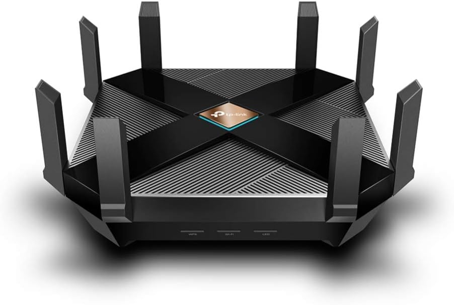TP-Link WiFi Router, Supports WiFi 6 PS5, Wireless LAN, 11ax AX6000, 4804 Mbps 5 GHz  1148 Mbps 2.4 GHz, OneMesh Compatible, Archer AX6000