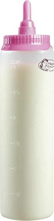 Bestron ABOTTLE Dough Bottle, Plastic, Pink