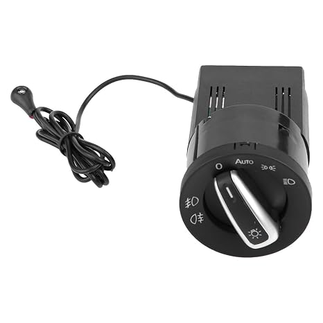 Car Headlight Control Switch, Auto Headlight Switch with Light Sensor Module Automatic On/Off Function Universal Fit for Most Vehicles Improves Night Driving Safety