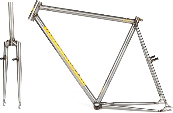 FM005 INTRO7 固定ギアバイクフレームハンギングブレーキフィクシー自転車 55cm CR-MOトラックサイクリングフレームセット
