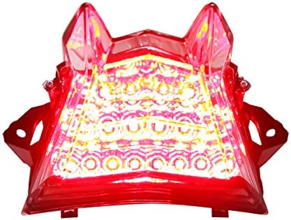 Integrated Sequential LED Tail Lights Clear Lens Compatible with BMW S1000R S1000RR 2015-2019