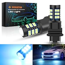 3157 3155 LED Bulbs Ice Blue DRL Turn Signal Light 4157 3457 4114 LED Daytime Running Parking Reverse Light 3030 30SMD Super Bright with Low Consumption, Pack of 2