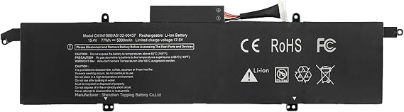 C41N1908 Laptop Battery for ASUS ROG Zephyrus G14 GA401II GA401IU GA401IV GA401IV-BR9N6 GA401IH GA401Q GA401QH GA401QM GA401QE GA401QEC 0B200-03610000 0B200-03610100 C41PQ05