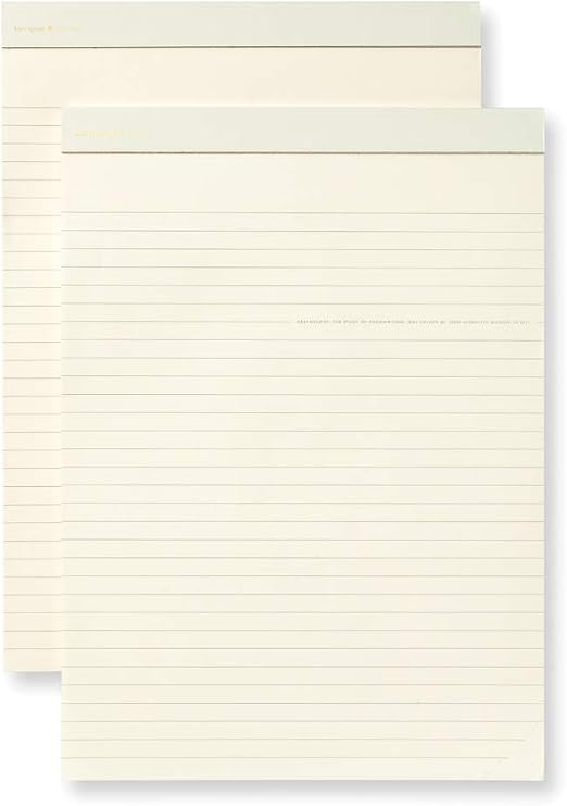 kate spade new york Notepad Refill Set of 2, Cream
