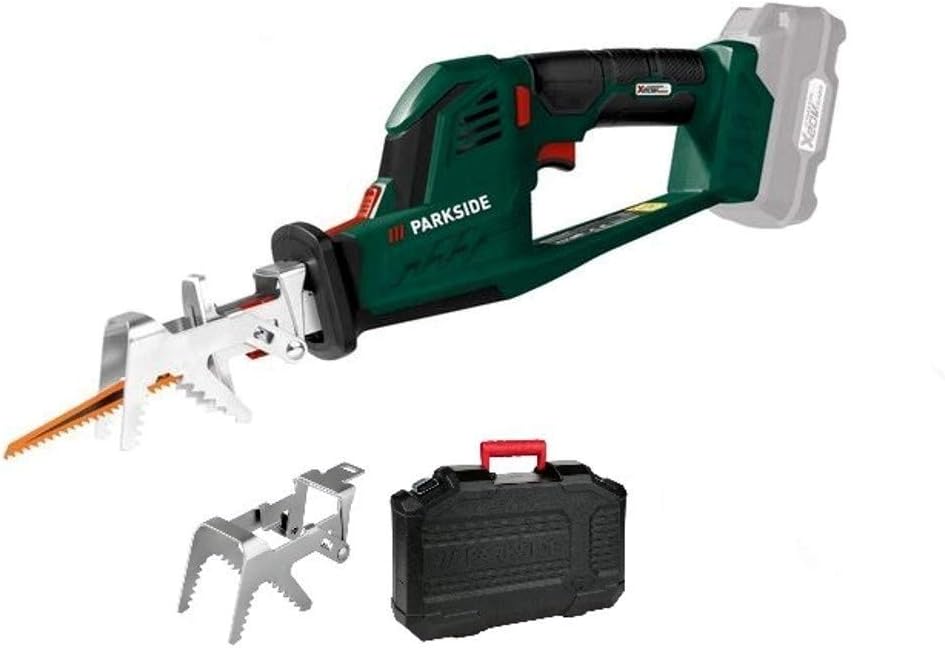 PARKSIDE Pasa 20-Li Cordless Pruning Saw / Reciprocating Saw Continuously Controllable Stroke Number with Soft Grip Equipment (without Battery)