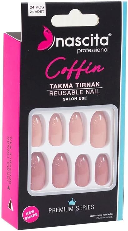 Nascita 24 Coffin Color Fitting Nail - 147
