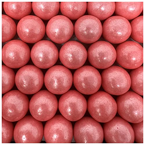 Candy Retailer Gumballs - Great For Parties or Gumball Machines - 2lb Bag Large 1, Shimmer Light Pink