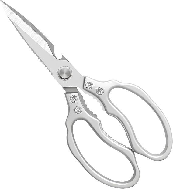 Kitchen Scissors Heavy Duty Dishwasher Safe Meat Scissors Stainless Steel Multi-Purpose Food Cooking Shears for Cutting Chicken, Fish, Vegetable