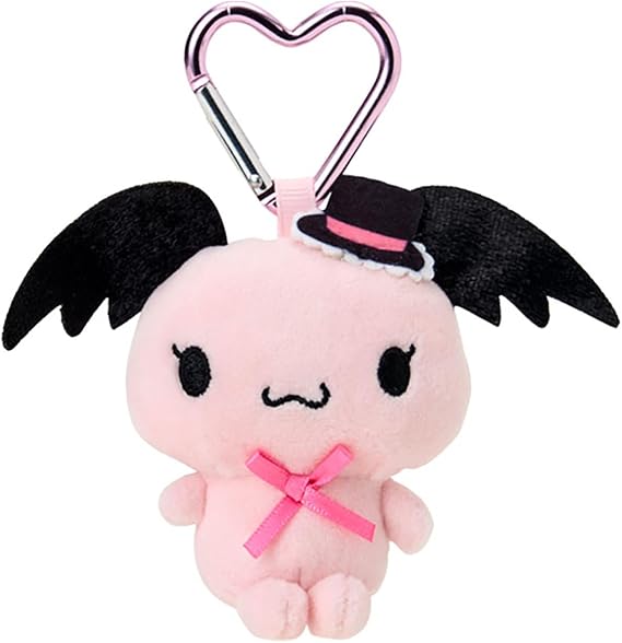 Sanrio Mini Mascot Holder Ruru Romanic Cherry, Polyester, Steel 175617