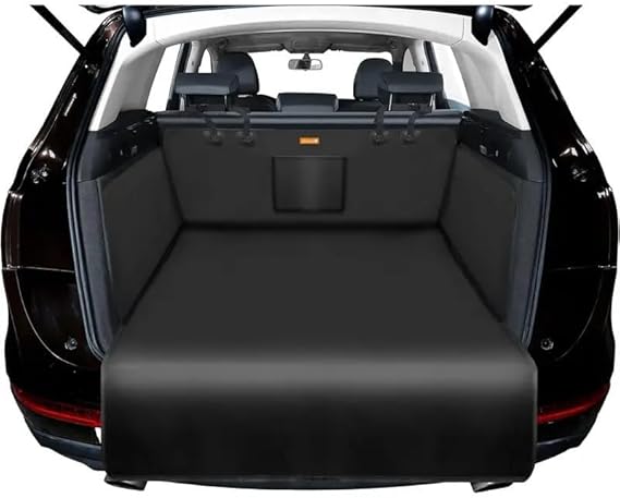Car Boot Liner Protector, for Nissan Qashqai J11 2023-2025 Dog Boot Protector Nonslip Washable Dog Boot Cover with Side Protector Cargo Cover Mat