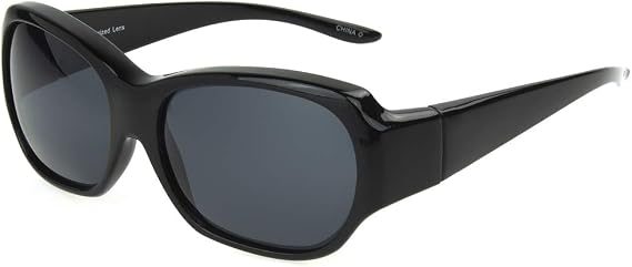 Dioptics womens Solar Shield Jasmine Fits Over Sunglasses Square Fits Over Sunglasses