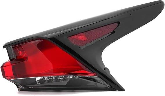 1 PC Outer Left/Right LED Tail Light For LEXUS For NX300 NX300h 2018-2021 Rear Lamp Turn Signal Brake Parking LX2804137 81560-78040 8156078040 LED Rear Tail Lights(Outer Right)
