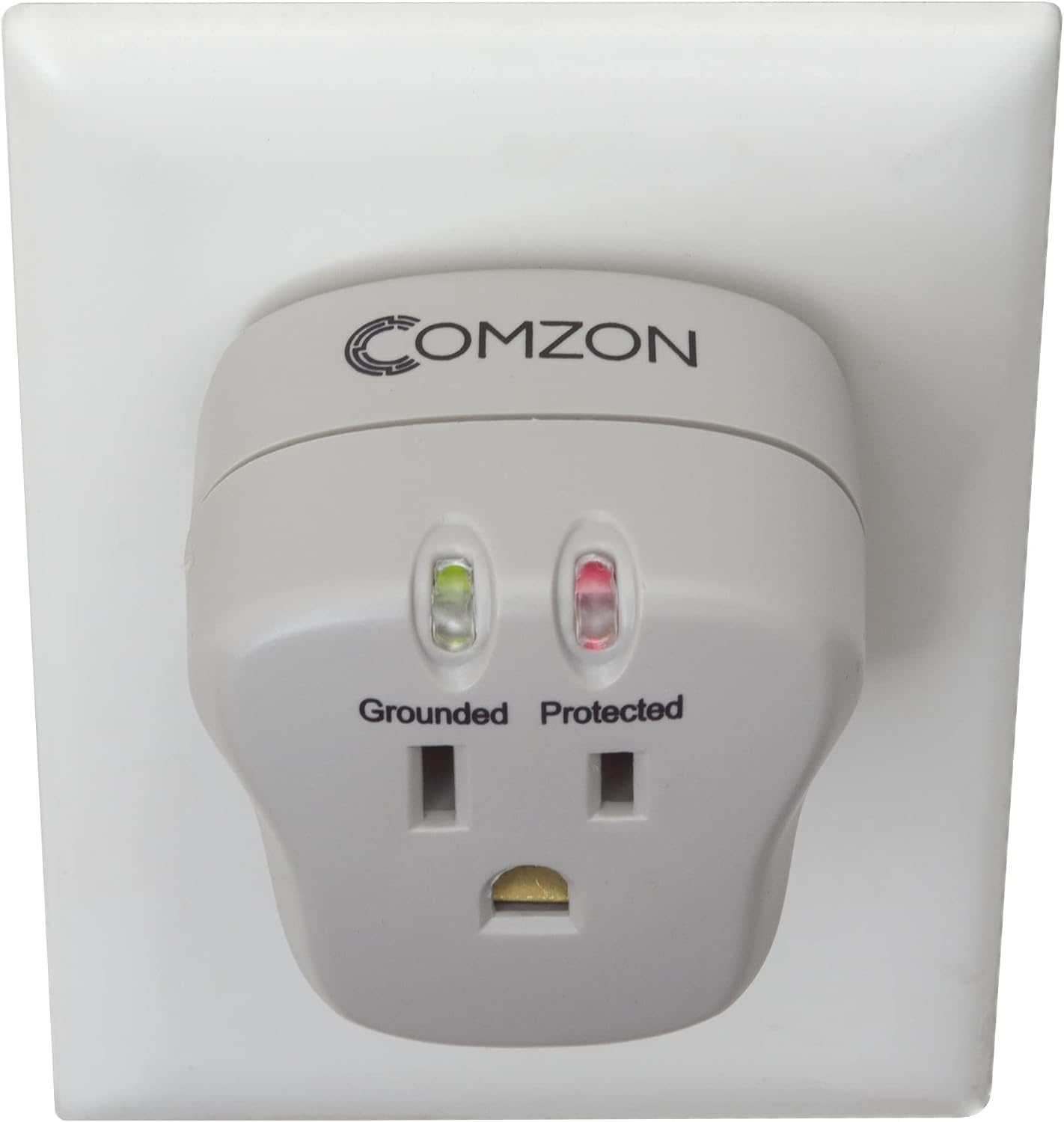 C&E Surge Protector, 1 Outlet, 540 Joules with EMIRFI Filter