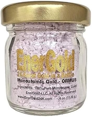 EnerGold Monoatomic Gold/ORMUS: World's ONLY Pure-G O L D! Deflect Radiation, EMFs, Low-Energy Frequencies; Repair DNA, Pineal Gland, All Tissues of the Body; Energize Aura, Chakras,...