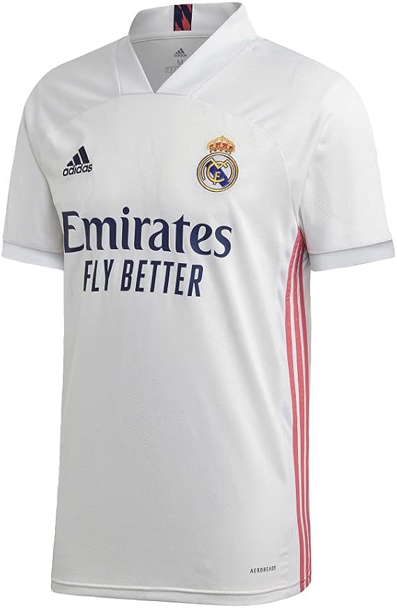 Adidas Mens Real Madrid Home Soccer Jersey White S