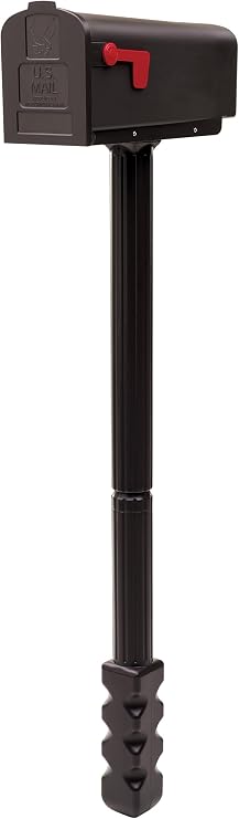 Architectural Mailboxes Harrison Mailbox with Post, Bronze, Medium