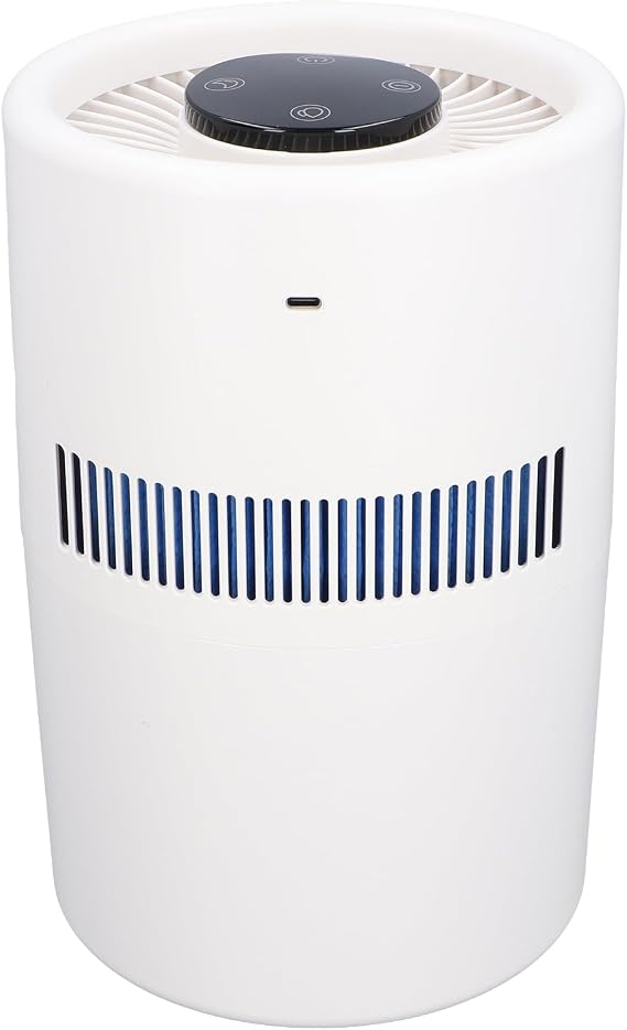 Air Purifier and Humidifier Combo in One, Quiet 2 in 1 Smart Machine for Home, Offices, Easy to Clean & Fill, Purifier Humidifying Machine with A 4L Water Tank