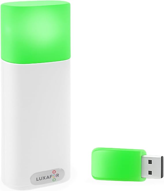 Bluetooth Pro Wireless Office Busy Light, Do Not Disturb Status | Availabilty Indicator, Reduce Interruptions and Boost Productivity, MS Teams, Zoom & Slack Indicator, Phone Call Status