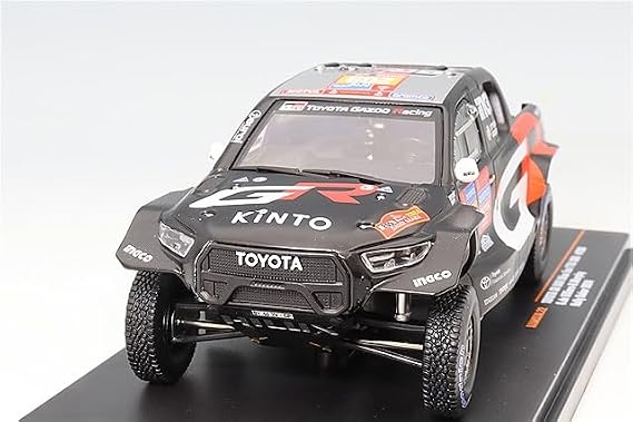 Iso 1/43 Toyota GR DKR High Lux Evo T1U 2024 Dakar Rally #209 G.d. Villier/D. Murphy