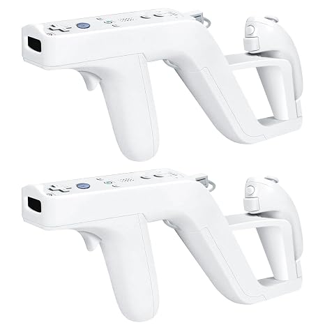 TNP Products Zapper GUN für Nintendo Wii Wireless Controller Game 2 Stück