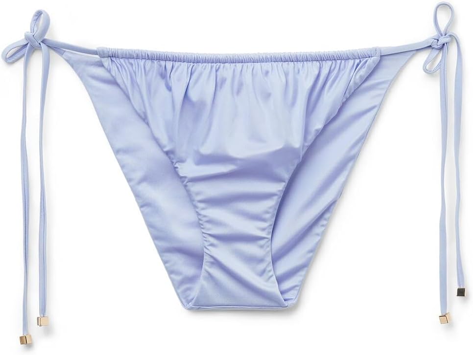 CALZEDONIA String Swimsuit Bottom Shiny Satin