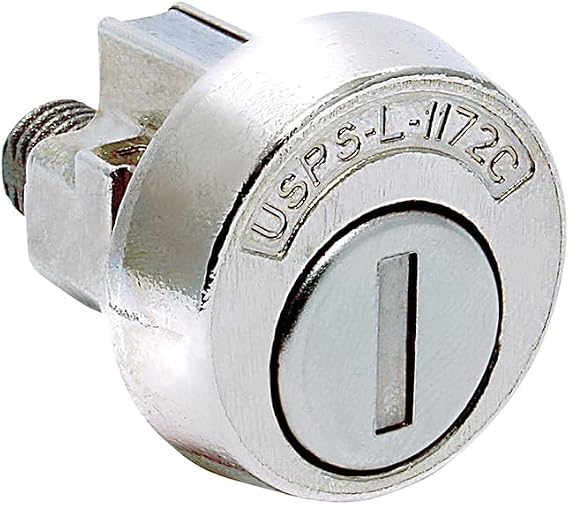 COMPX NATIONAL USPS-L-1172C National Mailbox Lock C9100 (Lock with 3-Keys) | GOLD Color 3 Keys