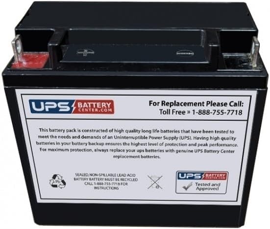 UPSBatteryCenter Replacement Battery 12V 14Ah for Pulsar PG12000B 12000-Watt Dual Fuel Generator