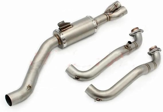 Motorcycle Exhaust Muffler For Aprilia RS457 RS 457 2024 2025 Exhaust Motorcycle Tips Front Pipe Motocross Full Systems Exhaust Slip On Stainless Steel Tube Motorcycle Exhaust Muffler Pipe