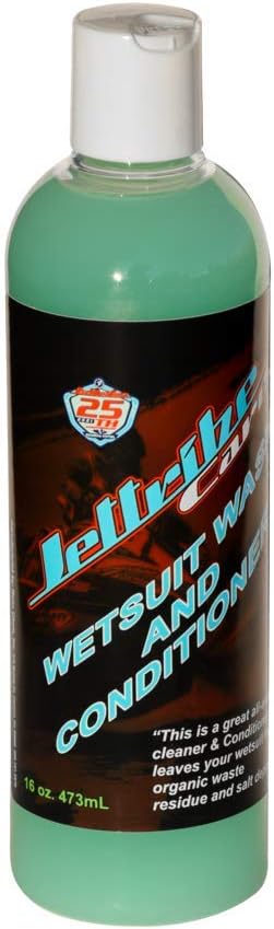 Jettribe Neoprene Wetsuit wash | Wetsuit Cleaner and conditioner | Shampoo and Deodorizer for Wetsuits and Gear | Removes Salt and improves Smell and Feel