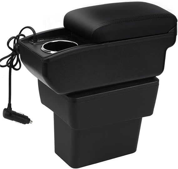 AULPHIKE Compatible with Nissan Note Armrest E-Power