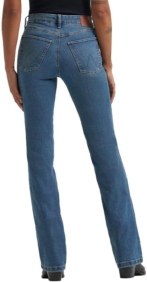 Wrangler Women's Bespoke Ada High Rise Bootcut Jeans